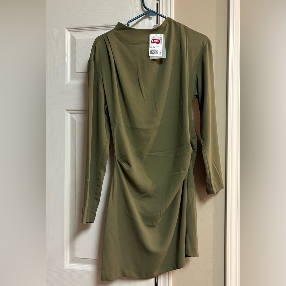 Olive Green Dress